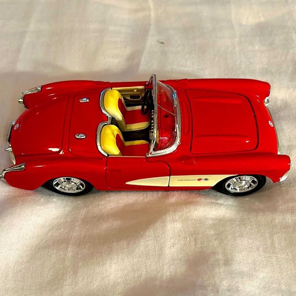 1957 Corvette, steel body